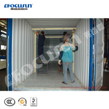 Pre-installatio 40 feet containerized ice storage room is easy to transport and move